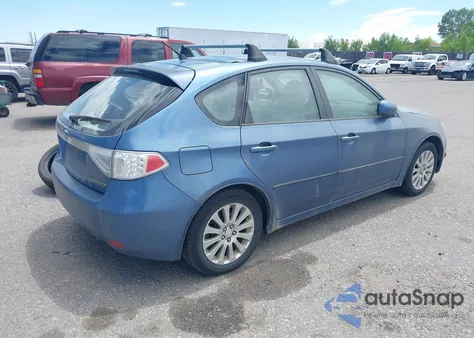 2008 Subaru Impreza 2.5I from USA, damaged, VIN JF1GH61618G804037